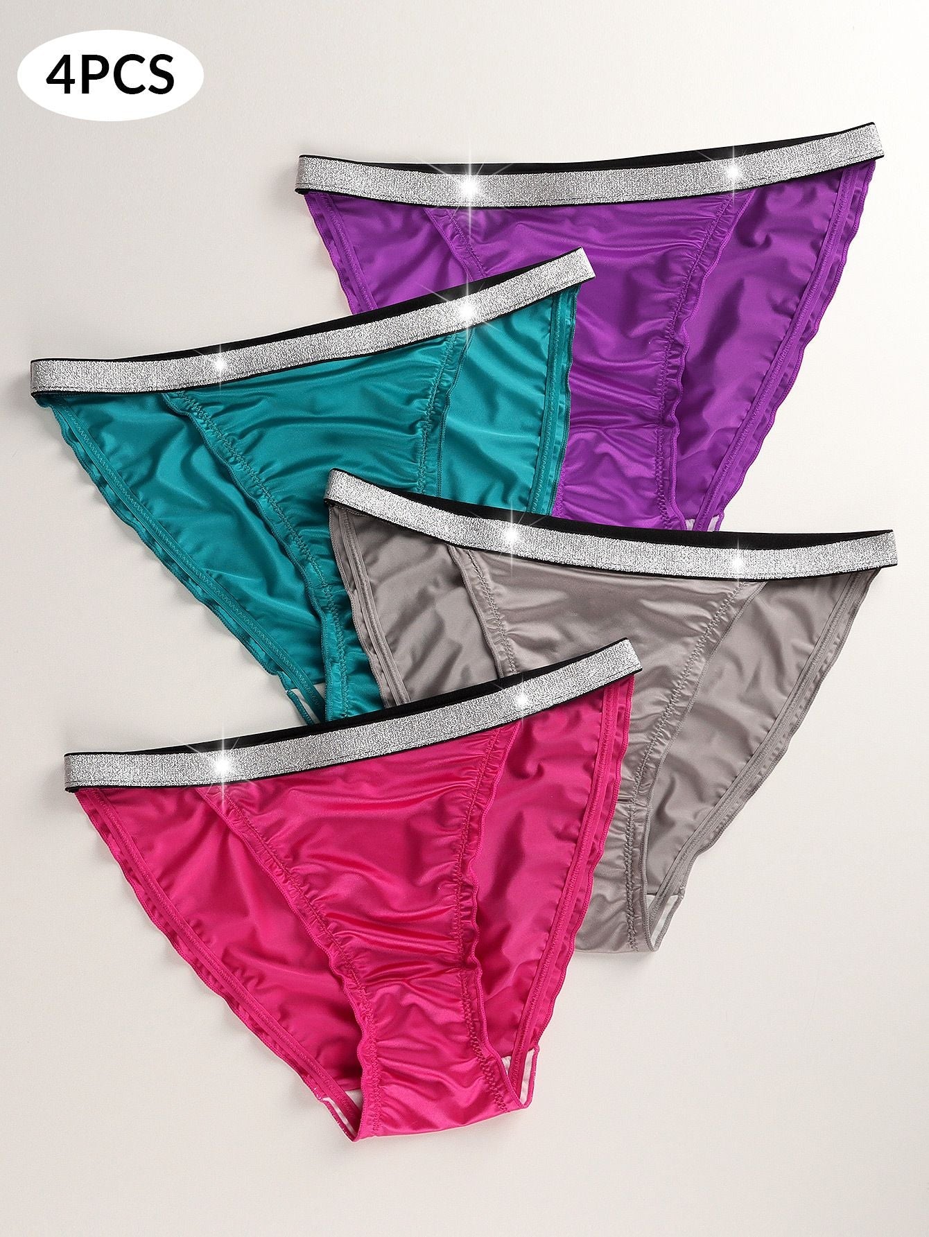 4 Pack Women’s Sexy Lace G-String Panty Set - Elizacollective